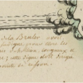 Ruines de la digue en 1785