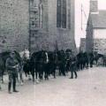 Les allemands dans le bourg en 1942