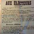 affiche électorale 1919