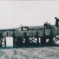 Estacade pour accueillir les bateaux