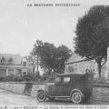 La mairie face à l'église - 1930