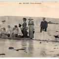 La plage de Lermot en 1900