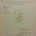 Plan du monument et carte postale de 1925 - 1
